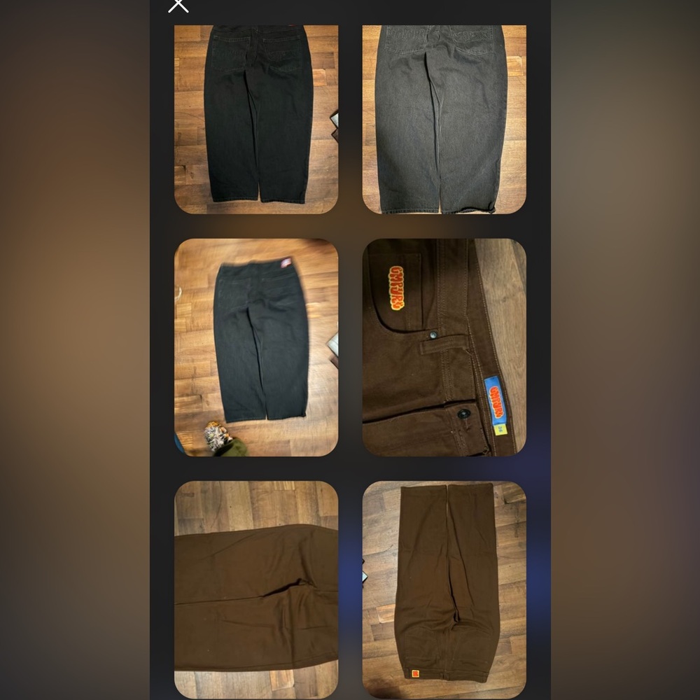A bunch of skater pants new dont want anymore! 45$ each